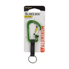 True Value CSLAW3-17-R6 Slide Lock Lime Keyring