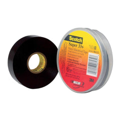 TRUE VALUE 6132-BA-100 Scotch Super 33+ 3/4-Inch x 66-Ft. Black Vinyl Electrical Tape