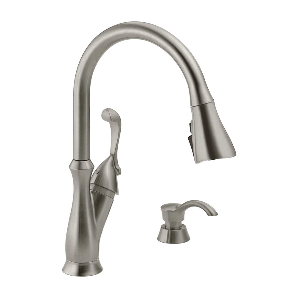 TRUE VALUE 19950Z-SSSD-DST SS SGL PUL KITCH FAUCET