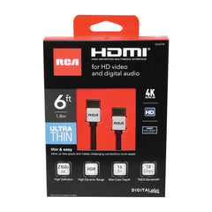 True Value DH6THF 6' Thin HDMI 4K Cable