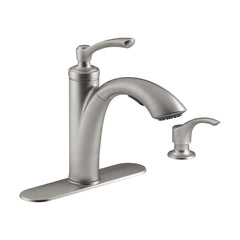 TRUE VALUE TV244465 SS SGL PullKitch Faucet