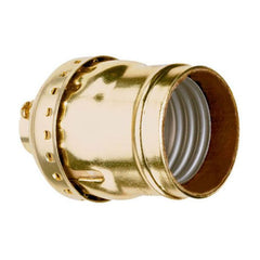 True Value 975ABDCC10 660W Brass Finish Keyless Shell Socket