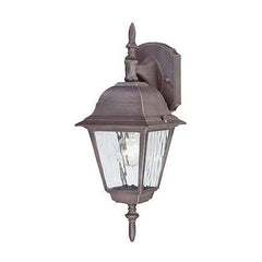 TRUE VALUE 67851 100-Watt Textured Rust Outdoor Lantern