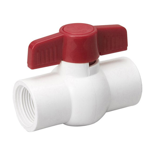 TRUE VALUE 107-138 2 WHT THRD Ball Valve