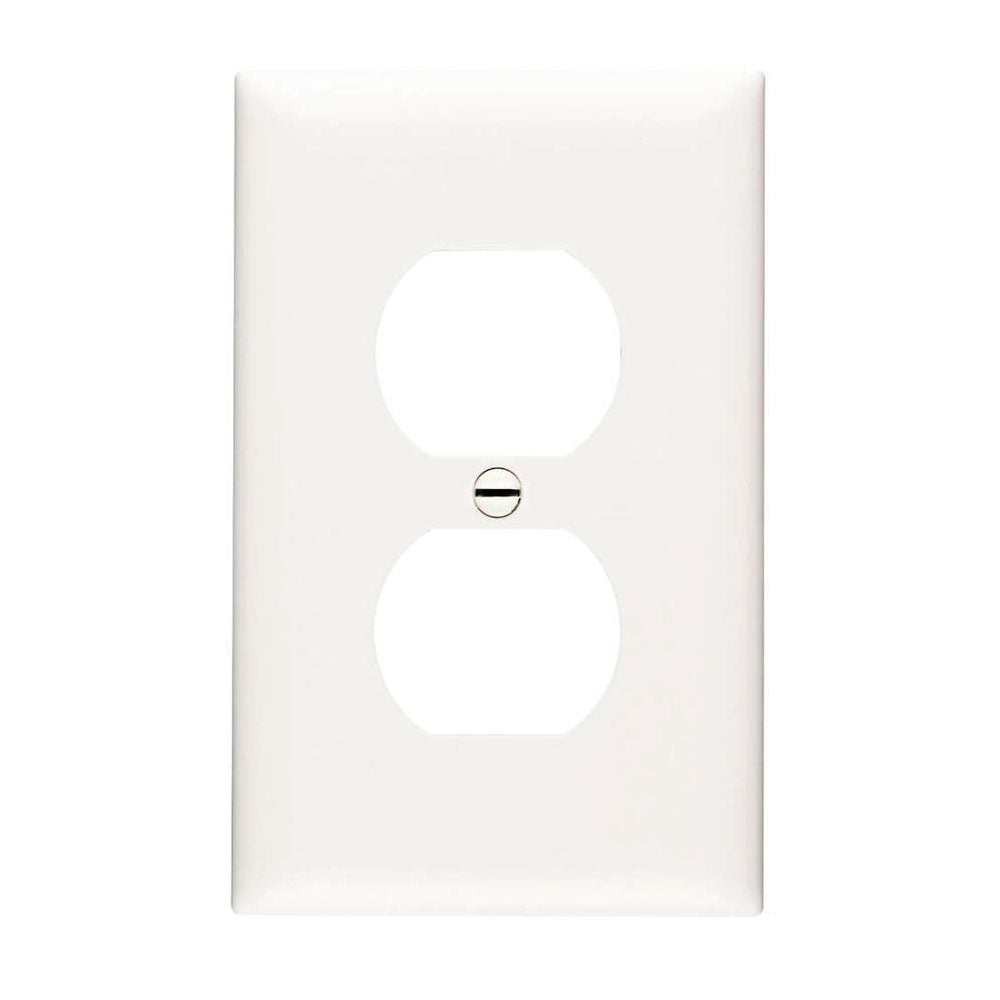 True Value TPJ8WCC70 Pass & Seymour - Legrand White Duplex Nylon Wall Plate