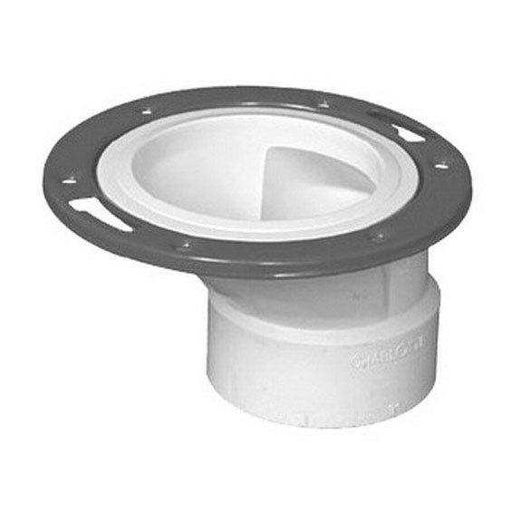 True Value PVC008200600HA 4x3 Off Closet Flange