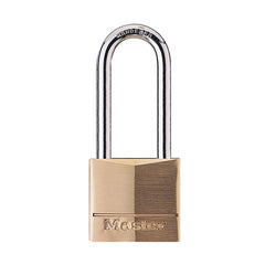 TRUE VALUE 140DLH 1-9/16BRS Tumb Padlock