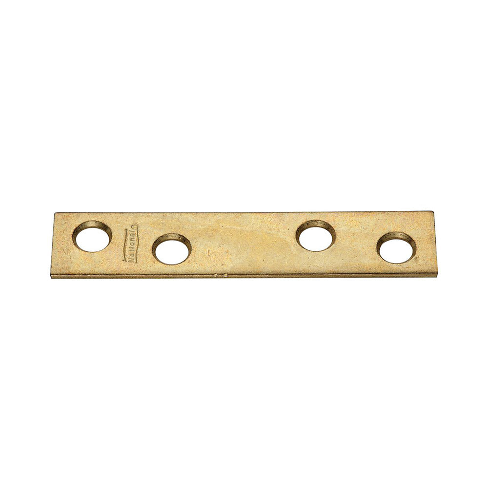 TRUE VALUE N191-007 4Pk5/8X3 Brass Mend Plate