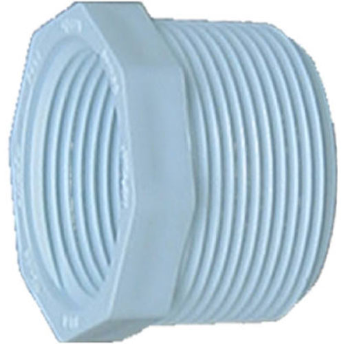 TRUE VALUE 34317 1 x 3/4 White Reducer Bushing Male Thread x Female Thread