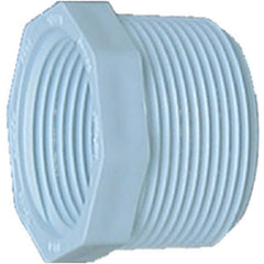 TRUE VALUE 34317 1 x 3/4 White Reducer Bushing Male Thread x Female Thread