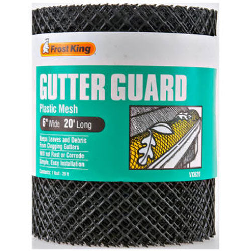 TRUE VALUE VX620 6x20' Plastic Gutter Guard