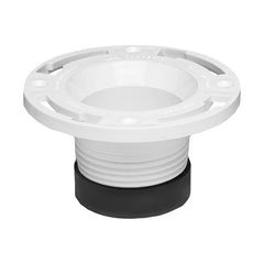 TRUE VALUE 43651 4 Unrestricted Flow PVC Closet Flange