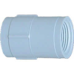 TRUE VALUE 30125 1/2 White Coupling