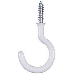 TRUE VALUE N248-450 2Pk 1-1/2 White Cup Hook