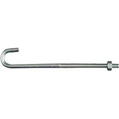 True Value N232-900 1/4X6 Zinc J Bolt