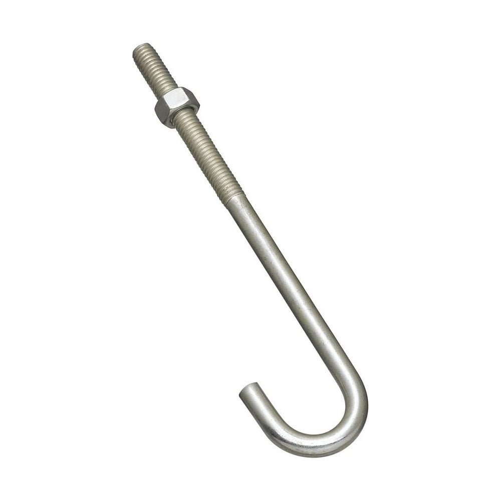 True Value N232-967 3/8X7 Zinc J Bolt