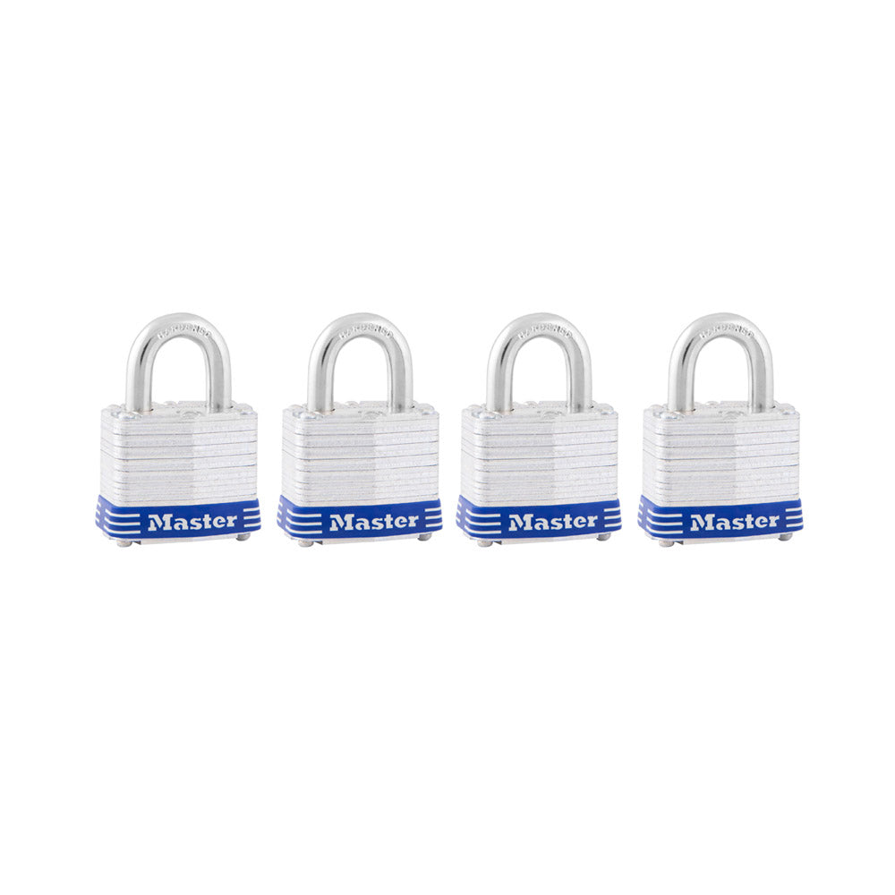 True Value 3008D 4PK 1-1/2 Padlock