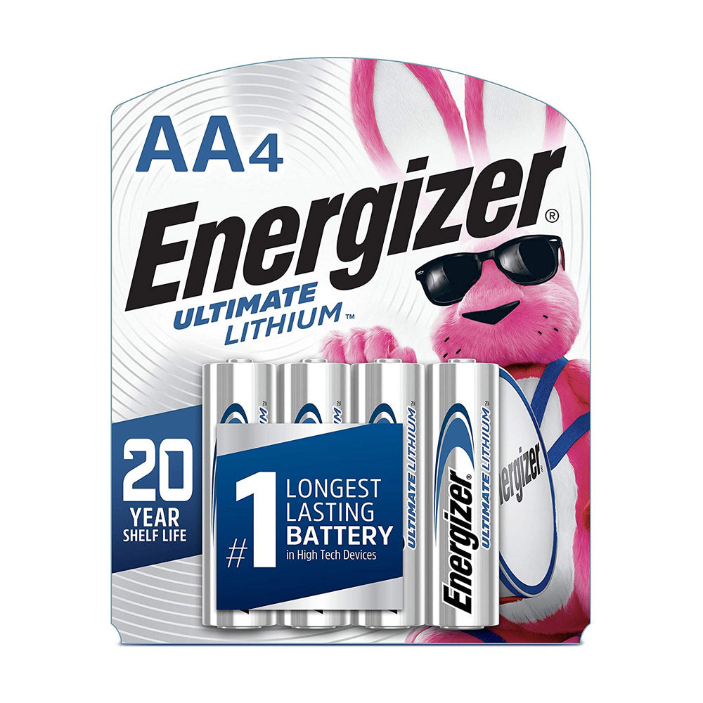 TRUE VALUE L91SBP-4 Energizer 4-Pk. AA Lithium Battery