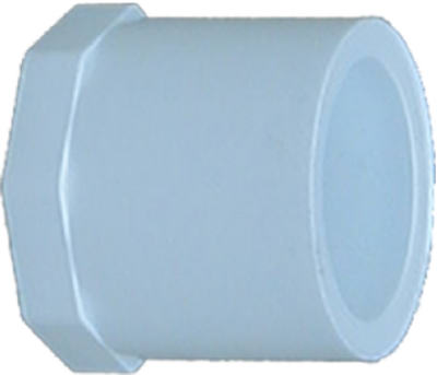 TRUE VALUE 31834 1-1/4 White Plug Spigot