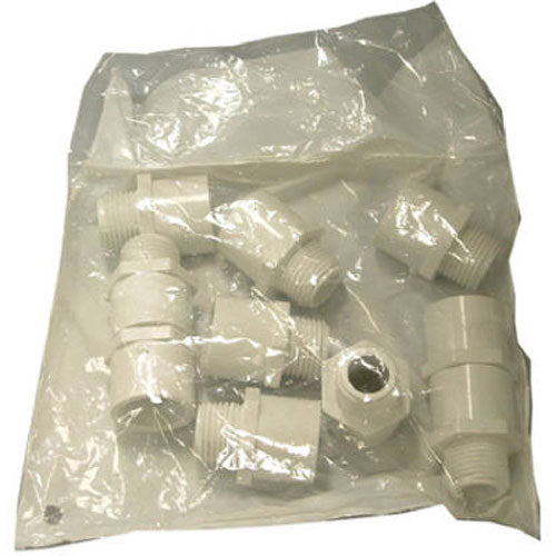 TRUE VALUE 30405CP 10 Pack 1/2 Inch Sch40 Adapter