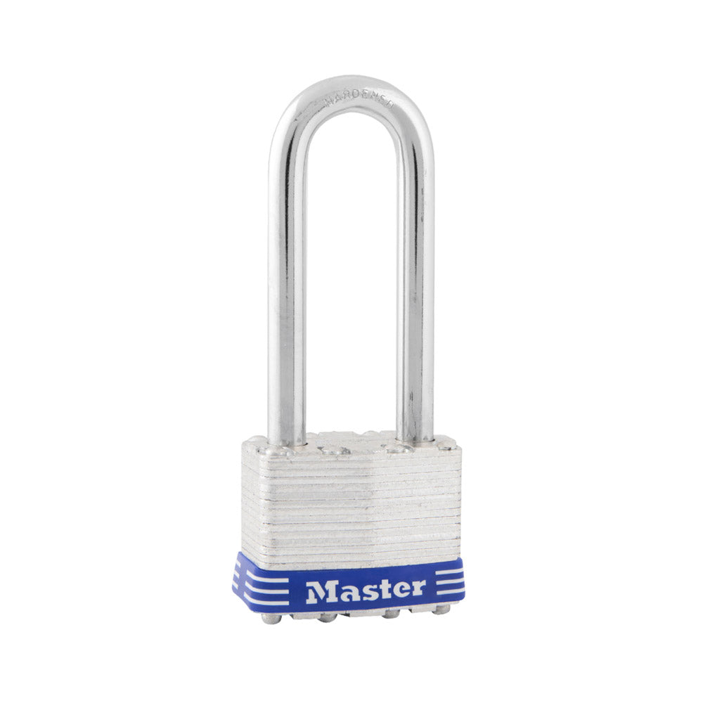 True Value 1DLJ Laminated Padlock With 2-1/2 Long Shackle 5/16 Shackle Diameter