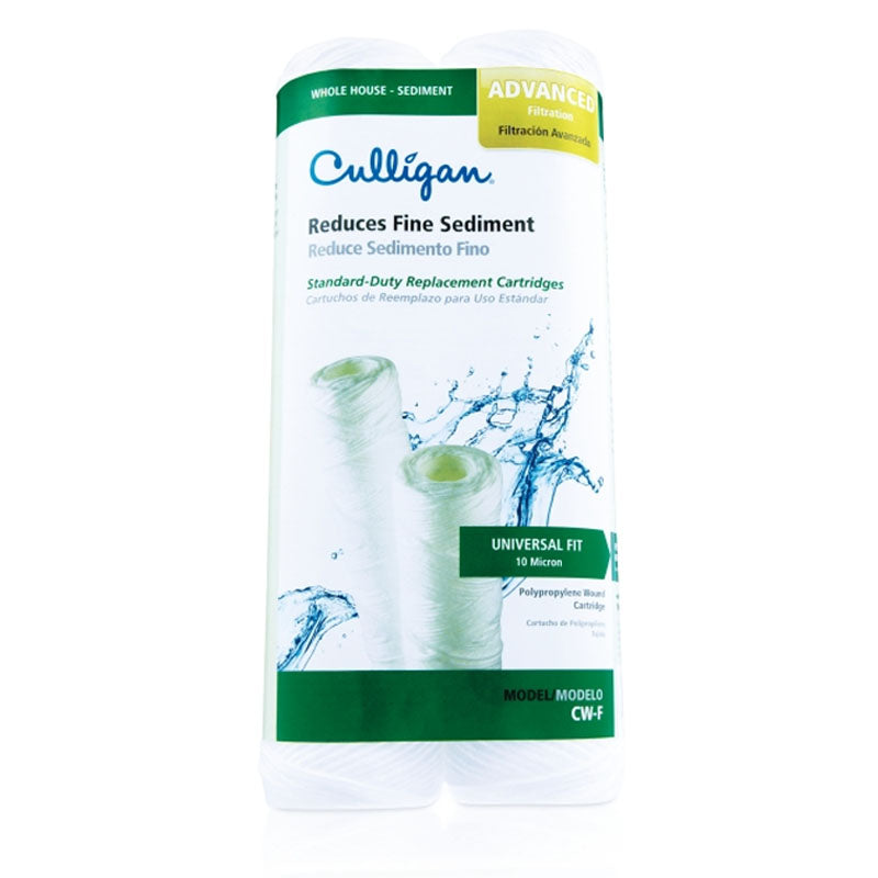 TRUE VALUE CW-F Culligan Sediment Water Filter Replacement Cartridges-2 pack