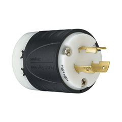 True Value L520PCCV3 20A BLK/WHT LOCK PLUG