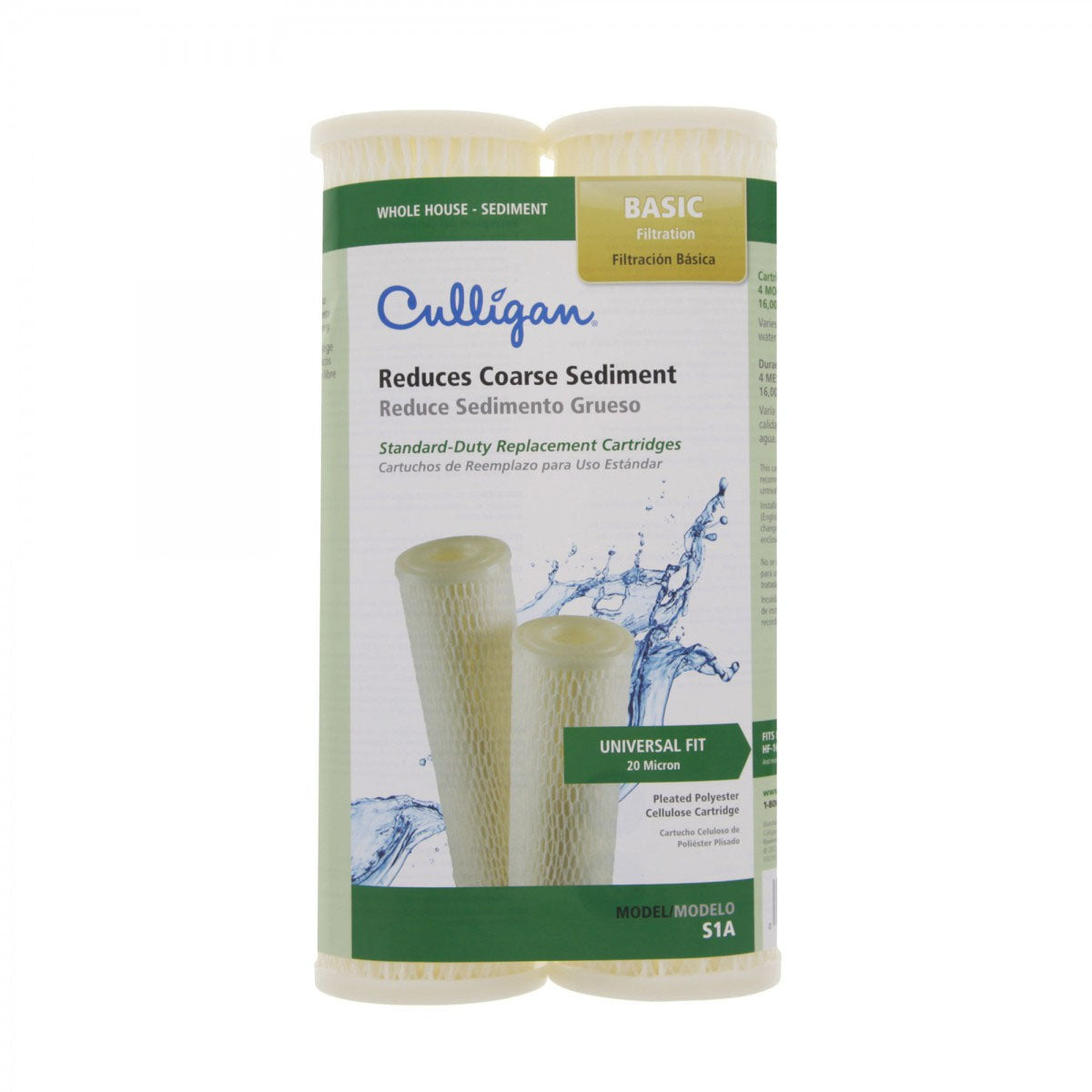 True Value S1A-D Culligan Sediment Water Filter Replacement Cartridges 2-Pack