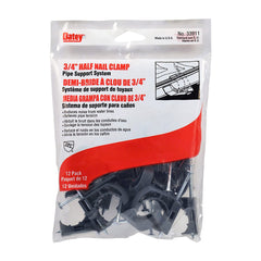 True Value 33911 Homax Products 12pk 3/4 Half Clamp