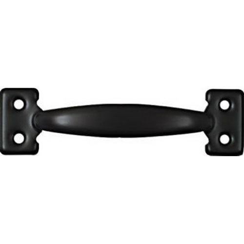 TRUE VALUE N116-830 5-1/2 Inch SAT Black Door Pull