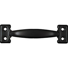 TRUE VALUE N116-830 5-1/2 Inch SAT Black Door Pull