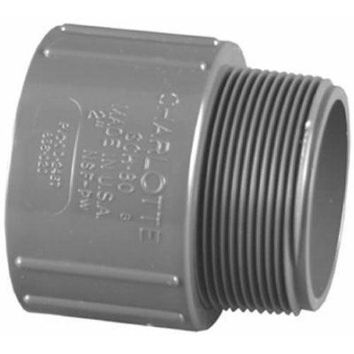 TRUE VALUE PVC 08109 1000HA 1 SCH80 Adapter