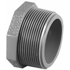 True Value PVC 08113 1000HA 1/2 PVC Sch80 MPT Plug