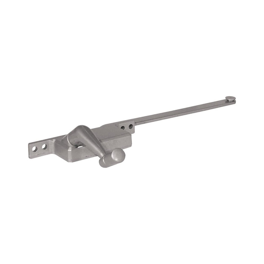 TRUE VALUE 17390-RA Aluminum Finish Right Hand Metal Window Casement Operator With Crank 9 Arm Square Type With 3/8 Spline Diecast Housing With Steel Worm Gear