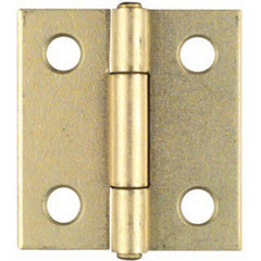 TRUE VALUE N146-068 Light Narrow Hinge 2 Pack 1-1/2 Inch