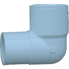 True Value 32915 GENOVA PRODUCTS 1-1/2 90 Degree Street Elbow with Spigot x Slip - White