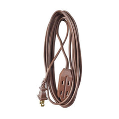 TRUE VALUE 09404ME Master Electrician Extension Cord 16/2 SPT-2 Polarized Cube Tap 15-Ft.