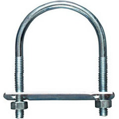 True Value N222-208 3/8X2-1/2X4 Zinc U-Bolt