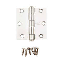 TRUE VALUE N276-980 3X3 Stainless Steel Sq Corn Door Hinge