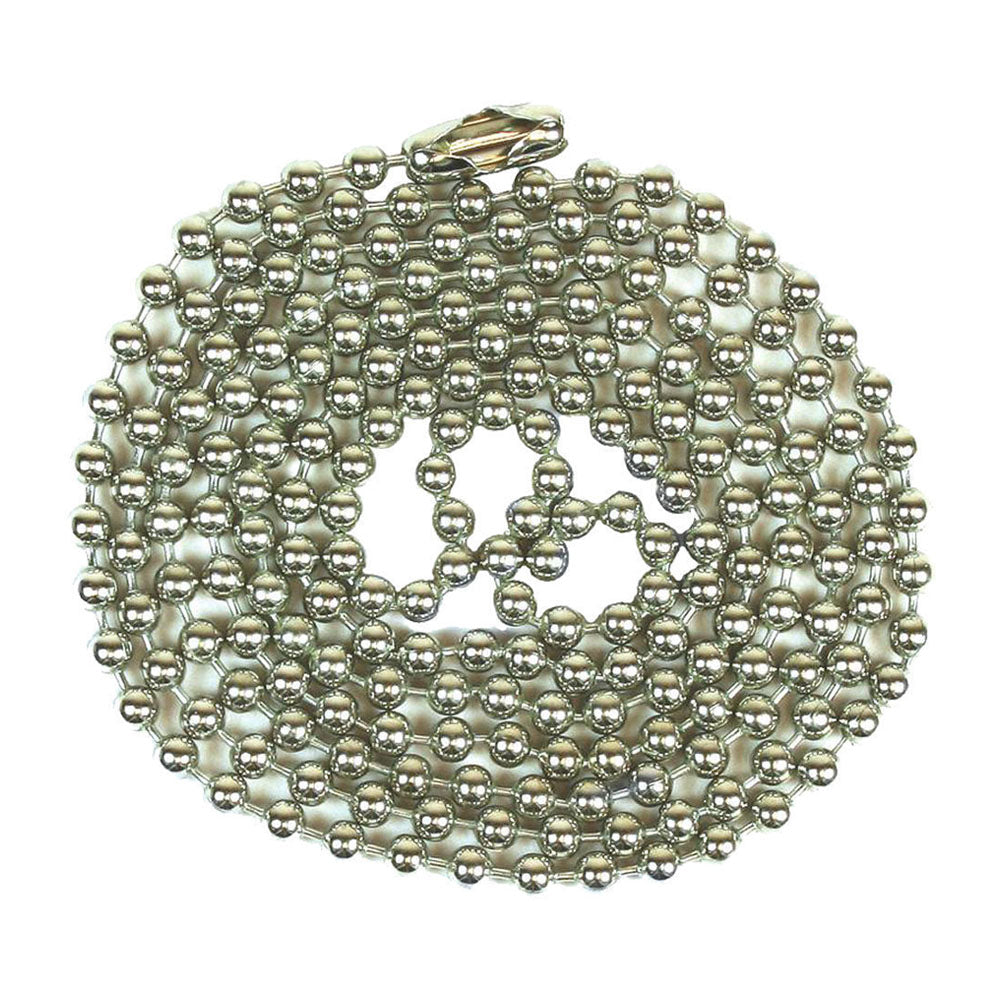 TRUE VALUE 94991 3-Ft. Nickel-Plated Steel Beaded Chain