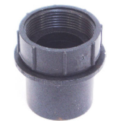 True Value P081C Tub Strainer Adapter, Black