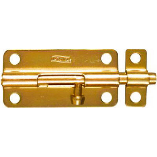 TRUE VALUE N151-688 4 Inch Brass Barrel Bolt