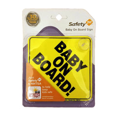 TRUE VALUE 48918 YEL Baby On Board Sign EA