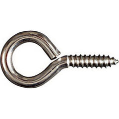 TRUE VALUE N220-475 #8 Stainless Steel Largescrew Eye