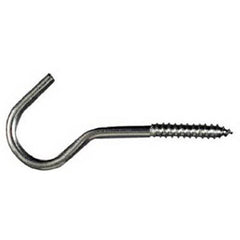 True Value N220-814 1/4X4-1/4 Stainless Steel Screw Hook