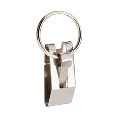 TRUE VALUE KC180 Hy-Ko Safety Key Clip, Slip-On, Split-Ring, Stainless Steel