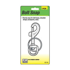 TRUE VALUE KC176 Hy-Ko Bolt Snap, Split-Ring, Large