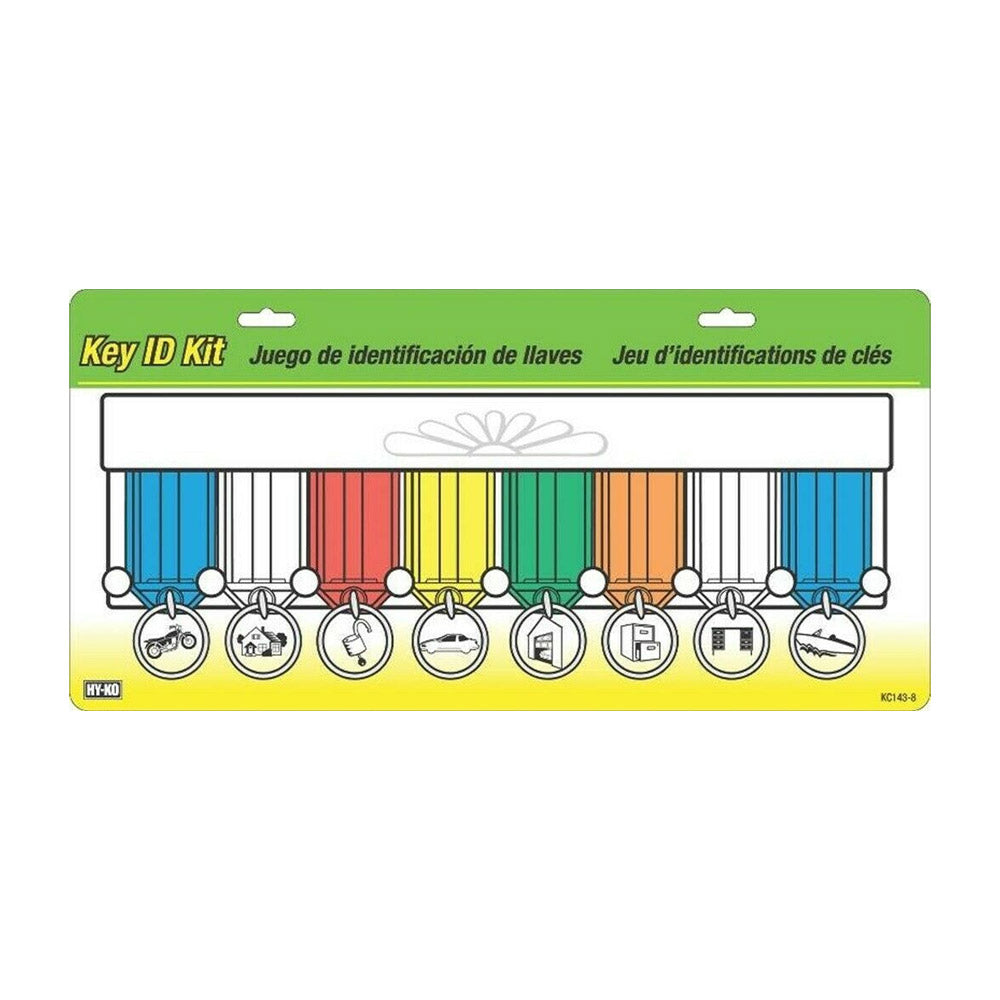 True Value KC143-8 8 Key Tag Rack