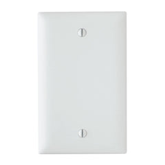 TRUE VALUE TP13WCC30 Wall Plate, Blank, White Nylon