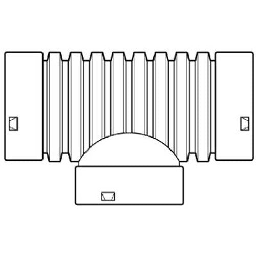 True Value 0321AA Advanced Drainage Systems 3 Snap Tee